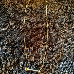 Kendra Scott gold choker necklace approx 16”